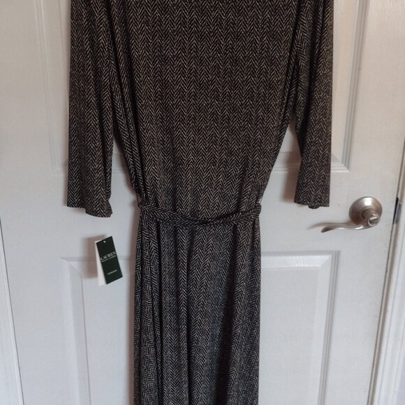 Ralph Lauren Black and White dress NWT - Picture 4 of 6